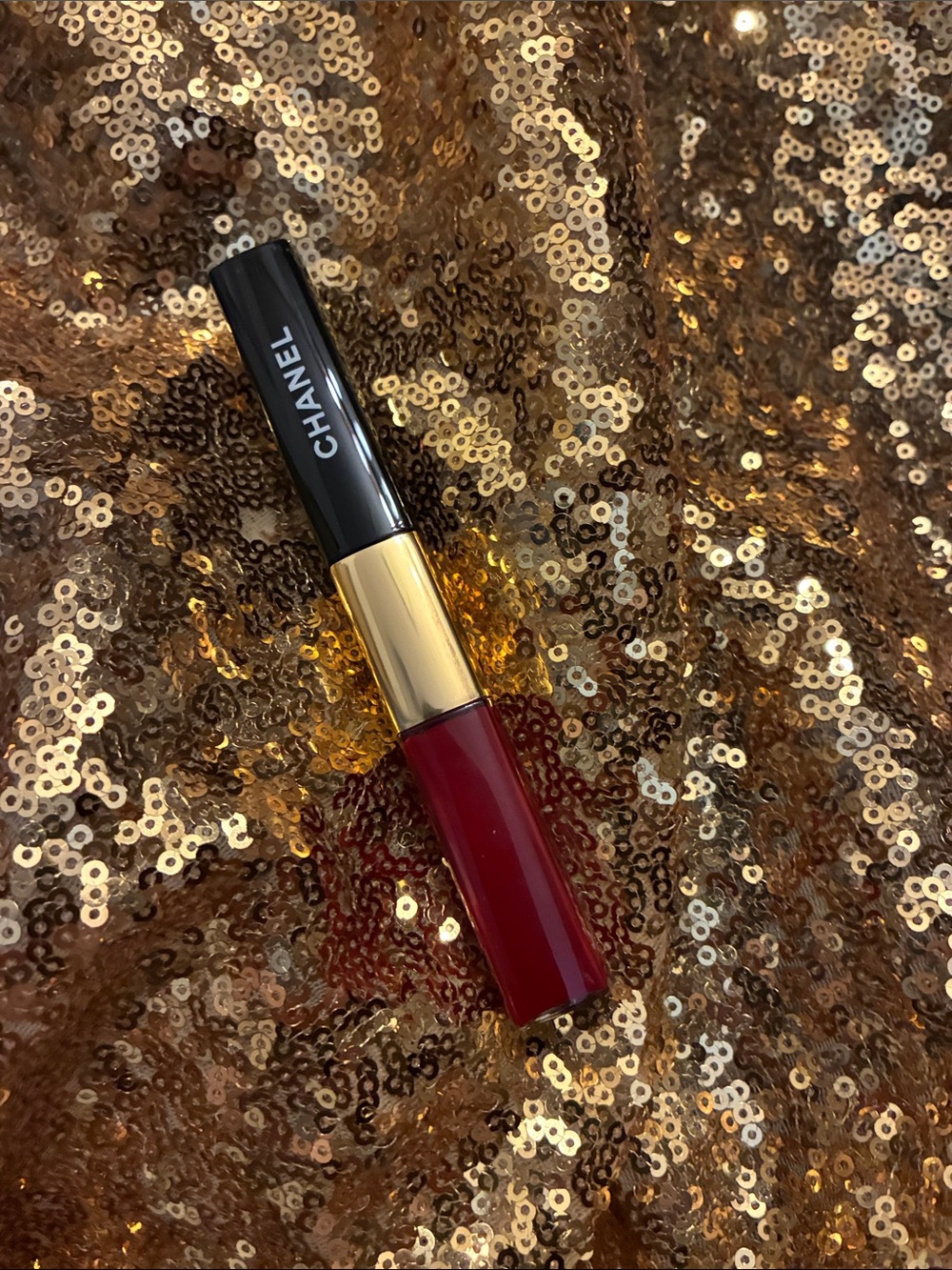 Chanel le rouge duo ultra tenue lipstick Daring Red - Picture 2 of 2